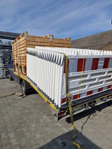 Schrankenzaun RA2 210x107cm | Absperrschrankengitter | 30m | 15 Elemente | Neu - Bild 1 von 3