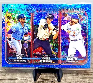American League Leaders Home Runs #179 - 2024 Topps Baseball blau Holofoil/999 - Bild 1 von 3