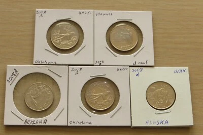 5 -2008d State  Quarters (L610P16-00) Uncirculated - Image 1 of 4