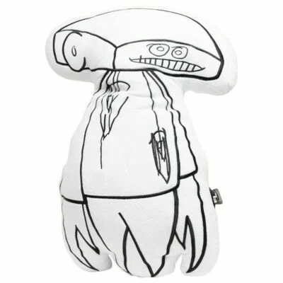 Futura 2000 Laboratories Unkle 毛绒 Pointman Johnny 罕见玩具垫 限量 — 第 1/4 张图片