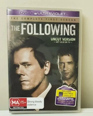 The Following : The Complete First Season (DVD, 2013) 5 Disc Set - Uncut Version - image 1 of 3