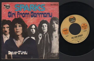 7" SPARKS GIRL FROM GERMANY / BEAVER O'LINDY 1974 MADE IN GERMANY BEARSVILLE LAB - Picture 1 of 1