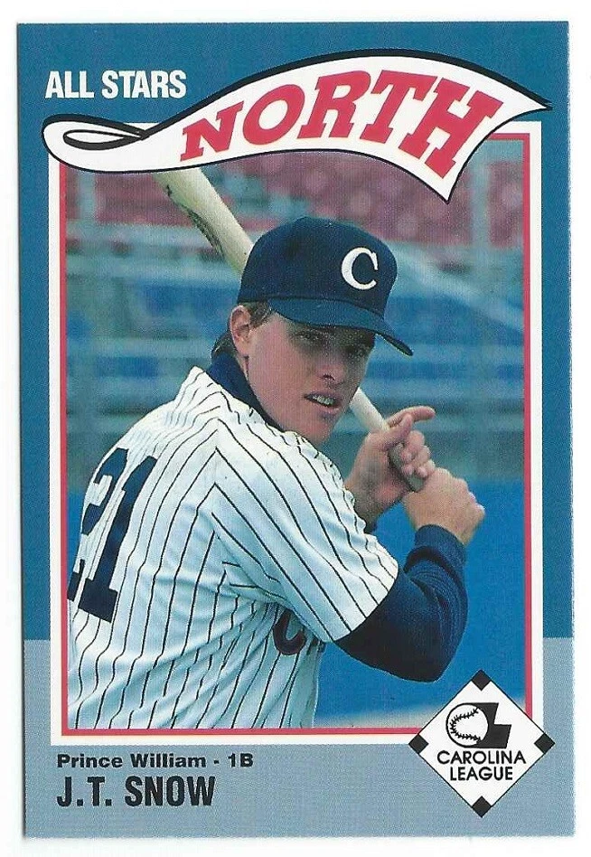 1990 SportSprint Carolina League All Stars MInor League Baseball card - PICK - Image 1 of 1