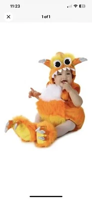 Candy Corn Monster Costume Hood Kids Halloween 18-24 Months NWOT - Image 1 of 4