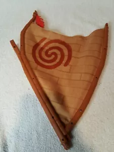 Disney Moana Barco Vela Repuesto Canoa Estacionador Vela Jakks Pacífico - Imagen 1 de 5