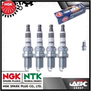 RENAULT CLIO 91-98 1.2 1.4 NGK IRIDIUM IX SPARK PLUGSx4 - Picture 1 of 1