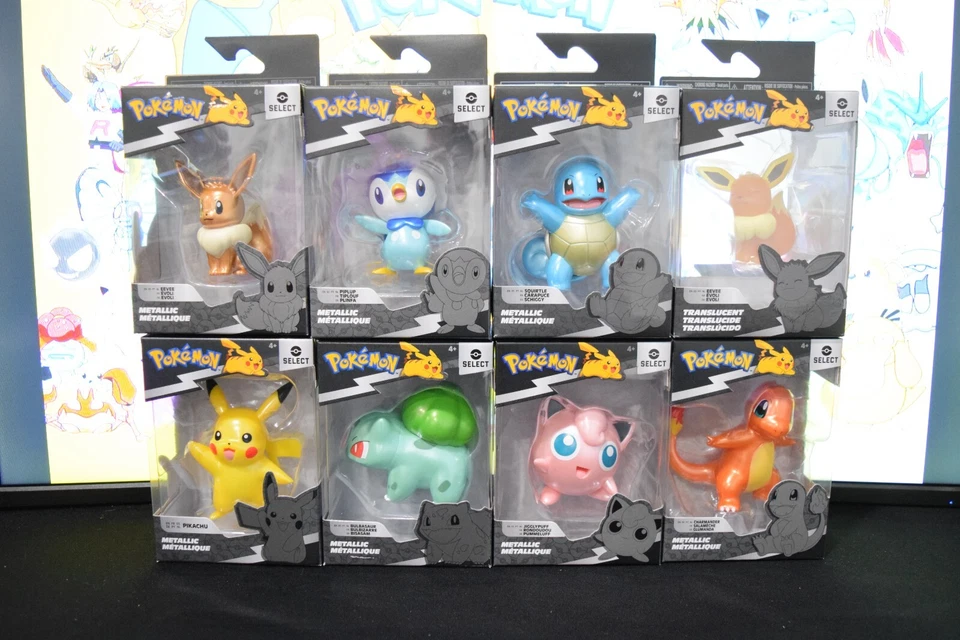 Pokemon Select 💥TÚ ELIGES💥 Figuras Metálicas y Translúcidas ¡Nuevas! Foto 1 de 1