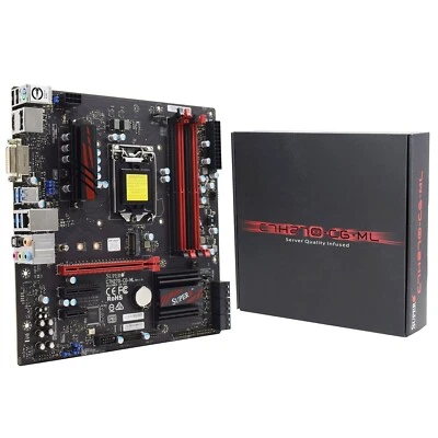 Intel H270 Motherboard Supermicro C7H270-CG-ML LGA1151 DDR4 for Intel Core i3/i5 - Image 1 of 4