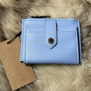 NWT Steve Madden Bhayden Card Case Wallet - Pretty Blue - Picture 1 of 4