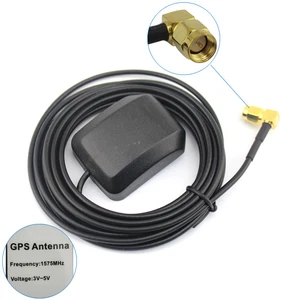 GPS ANTENNE SMA C Stecker für Autoradio Navigation System GPS SMA-C Antenna 90° - Bild 1 von 4