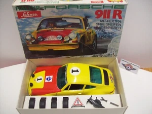 Porsche 911 R #1 "Rallye Monte Carlo" 1973, amarillo/rojo, 1:16, Schuco 356218, embalaje original - Imagen 1 de 9