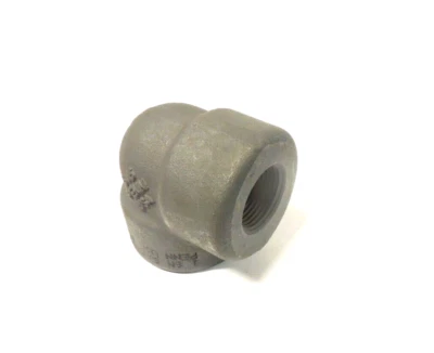 1" 6000# Threaded (NPT) 90° Elbow A105 Forged Steel Pipe Fitting FS010631 - Image 1 of 4