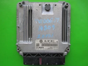 ECU Engine Control Unit VW Passat 2.0TDI 03L907309B 0281015131 EDC17CP20 H21 - Foto 1 di 1