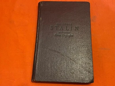 GIUSEPPE STALIN 1948 CENNI BIOGRAFICI VINTAGE ALBANIAN BOOK ITALIAN - Image 1 of 4