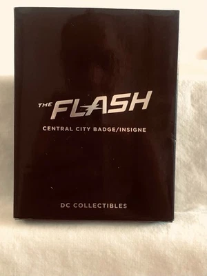 THE FLASH CENTRAL CITY POLICE DETECTIVE BADGE Barry Allen Collectible DC Comics - Image 1 of 4