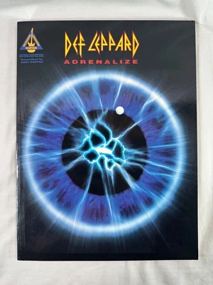Original Def Leppard ADRENALIZE Authentic Transcriptions Note Tablature Songbook - Image 1 of 4