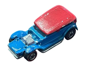 1969 Hot Wheels Redline Prowler Emaille dunkelblau rot Vintage Auto Hong Kong Toys - Bild 1 von 8