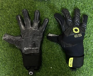Elite Sport Professional Goalkeeper Gloves | German Contact latex | Premium Grip - Picture 1 of 4