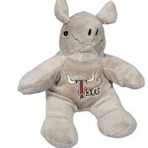 Texas Longhorn Mascot Armadillo Stuffed Animal Plush Souvies 7" - Picture 1 of 8