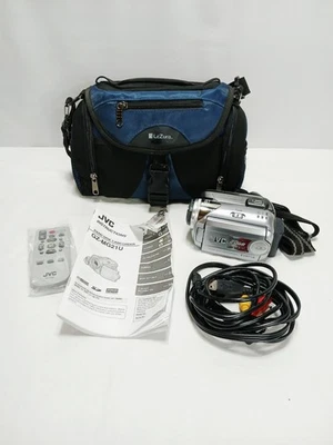 JVC Everio GZ-MG21U Hard Disc Camcorder/Bag/Remote/Cord/Manual=NOT TESTED - Image 1 of 4