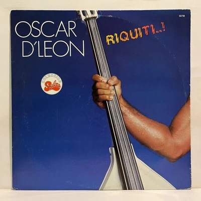 OSCAR D'LEON - RIQUITI -  1987 MEXICAN LP ALBUM, SALSA - Image 1 of 4