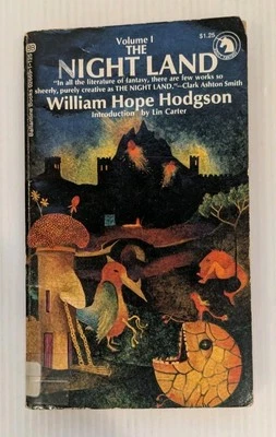 THE NIGHT LAND Volume I by Hodgson (1972) 1st Ballantine Fantasy PB ACCEPTABLE - Image 1 of 4