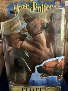 Mattel Harry Potter Sorcerer's Stone Deluxe Creature Fluffy Figure 2001 New - Picture 1 of 9