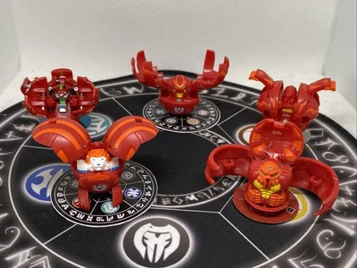 Bakugan B1 Pyrus Reaper Fear Ripper Griffon Laserman Robotallion Original Ver. - Image 1 of 4