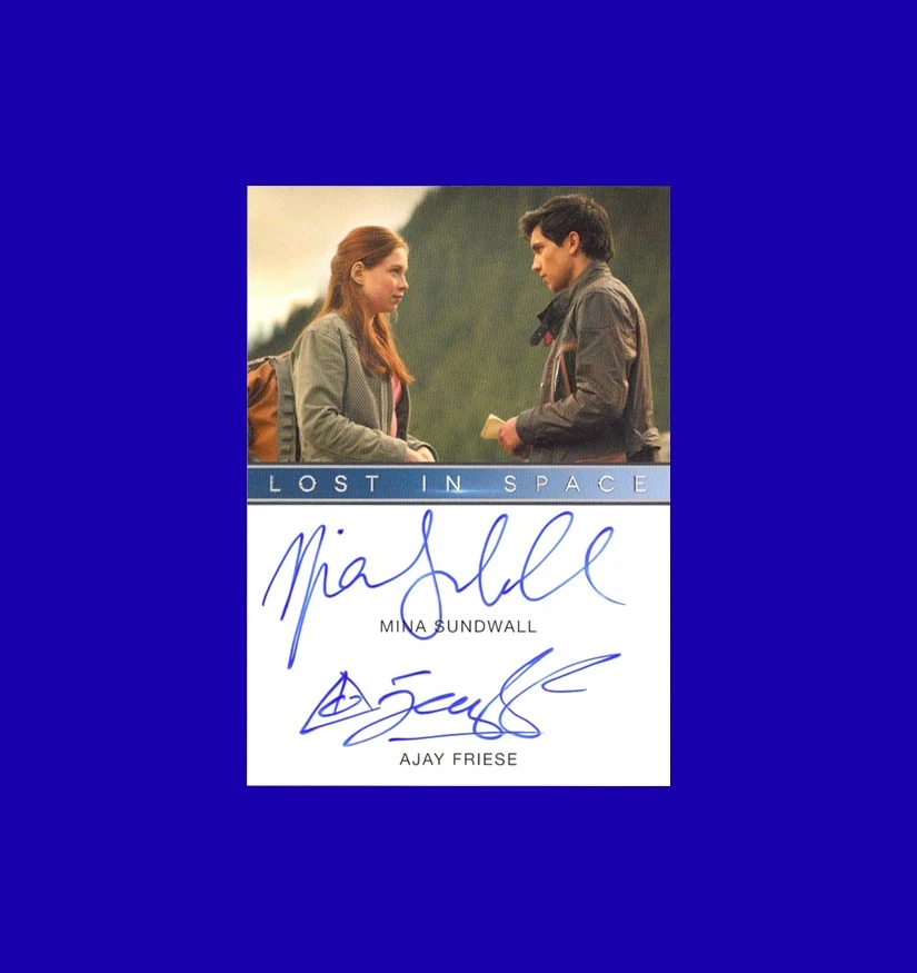 Kiki Sukezane/Cary-Hiroyuki Tagawa 2019 Lost in Space Season 1 DUAL AUTO SSP - Image 1 of 1