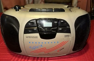 Califone International 1776 Spirit - Radio Recorder - CD AM/FM Cassette Boombox - Picture 1 of 10