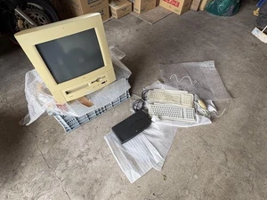 Apple Macintosh Performa 5410, drukarka, mysz, klawiatura vintage śmieci - Zdjęcie 1 z 6