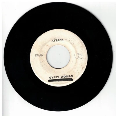 #179 DEEP ROCKSTEADY 45 ATTACK LABEL THE UNIQUES " GYPSY WOMAN " - Image 1 of 2