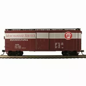 Model Power Mantua HO Rolling Stock 734549: 41' BOX CAR P.R.R. MERCH SERV - NEW - Picture 1 of 1