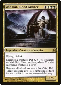 MTG Vish Kal, Blood Arbiter [Commander 2011] LP/EX - Imagen 1 de 2