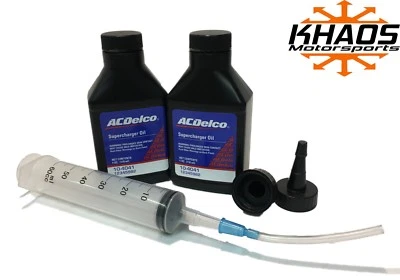 Supercargador de aceite con jeringa 8 oz ACDelco Eaton Supercargador OEM Foto 1 de 2