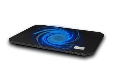 Notebook Kühler S200 Laptop Cooling Pad 1x Lüfter 2x USB blaue LED 10"-15" - Bild 1 von 4