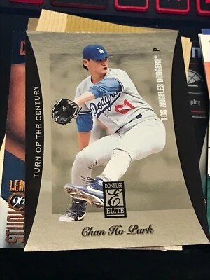  1997 Donruss Elite Turn of the Century #19 Chan Ho Park/3500 dodgers! mk4 - Image 1 of 2