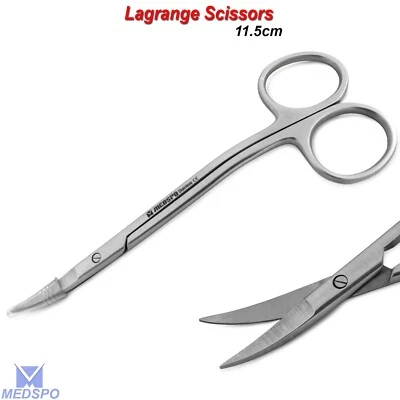 Medical Hospital Operating La Grange Scissors Tissue Suture Dental Instruments - Image 1 of 4