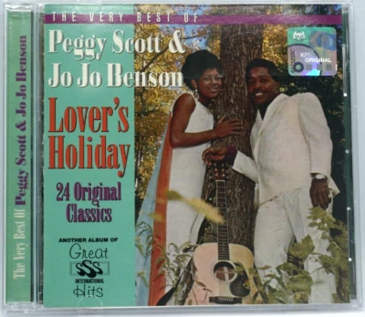 Peggy Scott & Jo Jo Benson : Lover's Holiday (The Very Best Of) CD Album - RARE - Image 1 of 3