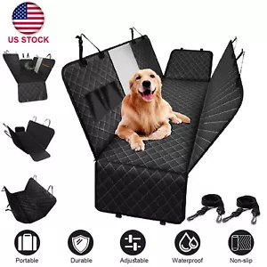 Pet Dog Seat Cover for Truck SUV Car Back Seat Hammock Waterproof Mat Protector - Picture 1 of 8