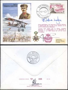 C55c 2nd Lt Edmond Thieffry 7 Signed Prince Antoine De Ligne - Bild 1 von 1