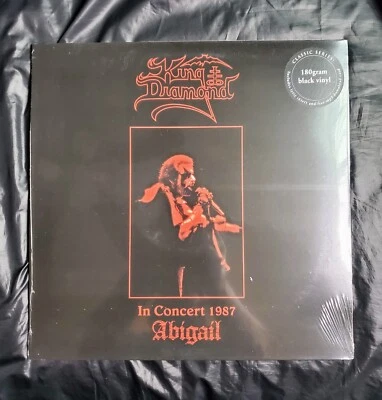King Diamond - In Cocert 1987 Abigail LP  Black Vinyl.  Mercyful Fate  - Image 1 of 3