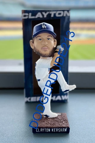 Clayton Kershaw Bobblehead Los Angeles Dodgers SGA 6/13/23🔥🔥🔥 Cover