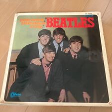 The Beatles Vinyl Phonograph Record Music Board LP vintage Please Please Me Red