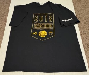 Men's Golden State Warriors Championship 2018 Graphic T-Shirt XL Black - Picture 1 of 6