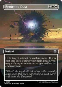 Return to Dust (Borderless) NON FOIL Commander Masters NM Uncommon CARD staple - Picture 1 of 1