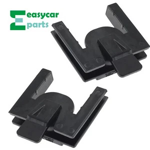 Soporte de soporte fijo superior del radiador 2 piezas para Mazda 3 2014 2015 2016 2017 2018 - Imagen 1 de 7