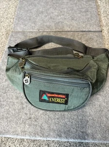 VTG Everest Sports Green Fanny Pack Waist Original Top Sports - Picture 1 of 7