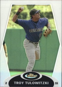 2008 (ROCKIES) Finest Refractors #13 Troy Tulowitzki