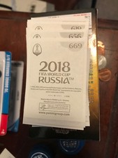 New PANINI FIFA World Cup Russia 2018 Stickers Pick up to 10 Stickers